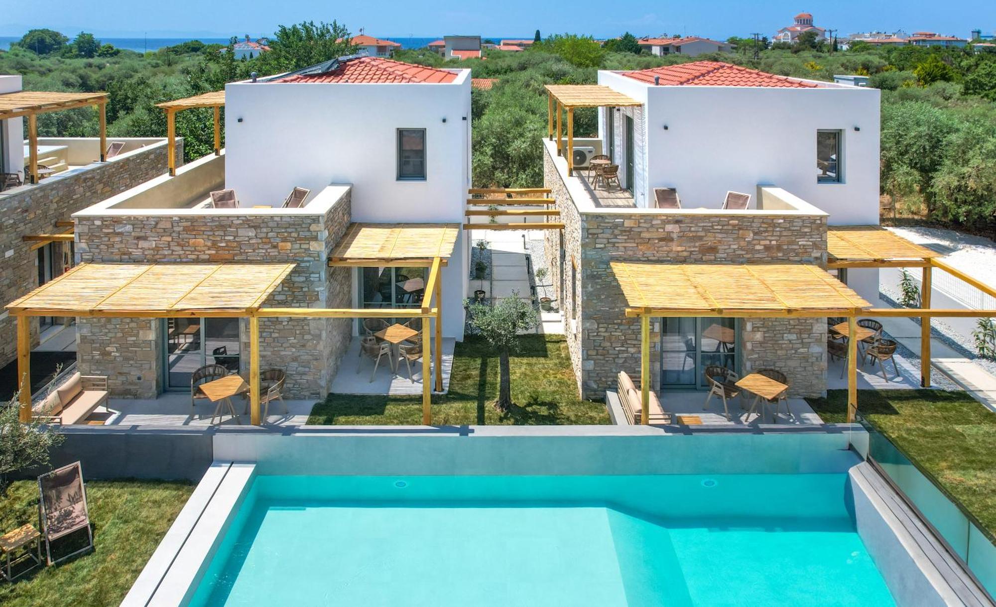 Azzure Luxury Suites Potos Exteriér fotografie
